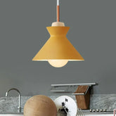 Gul Trumpetformad Enkel Modern Taklampa Design